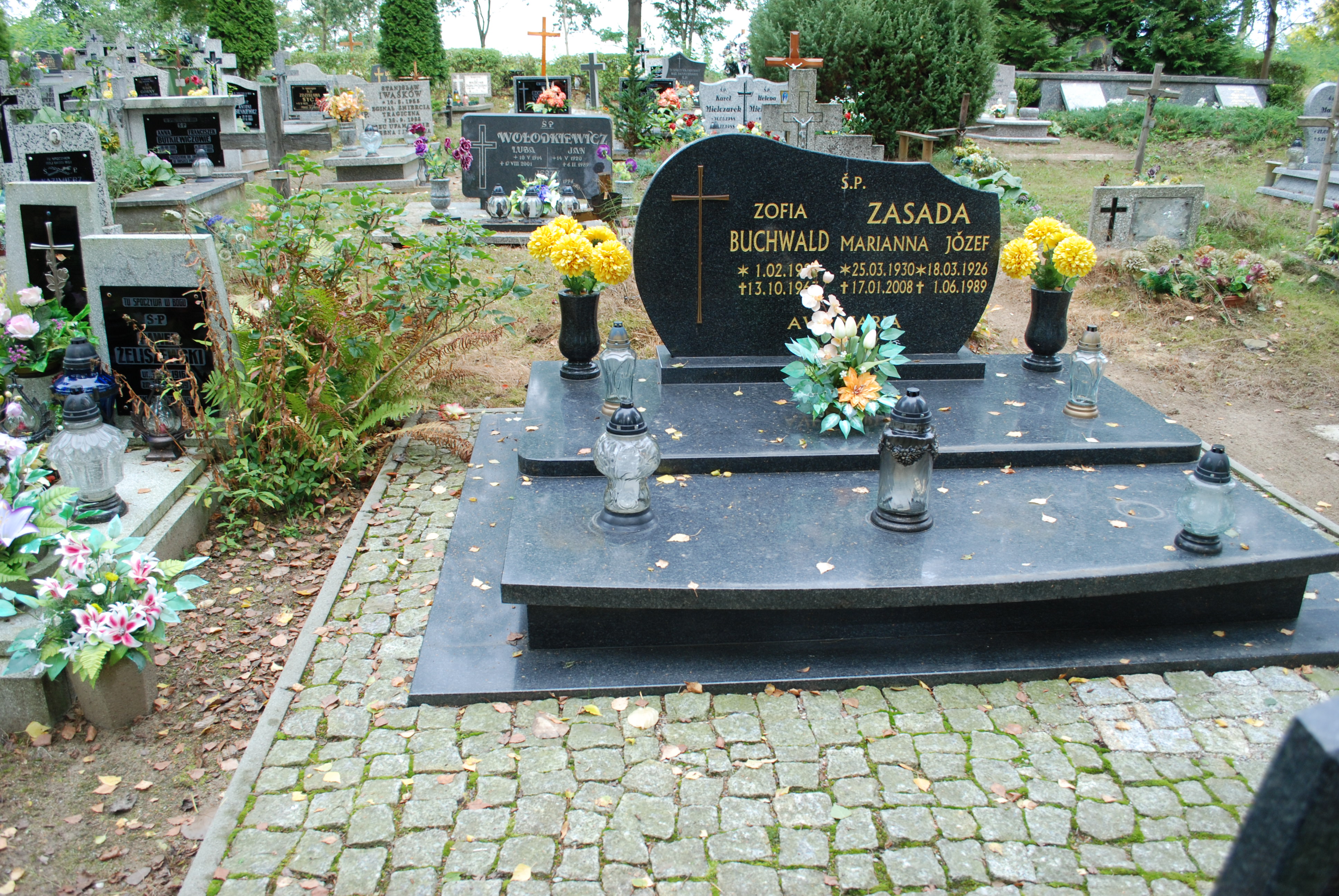 Grób Marianna Zasada