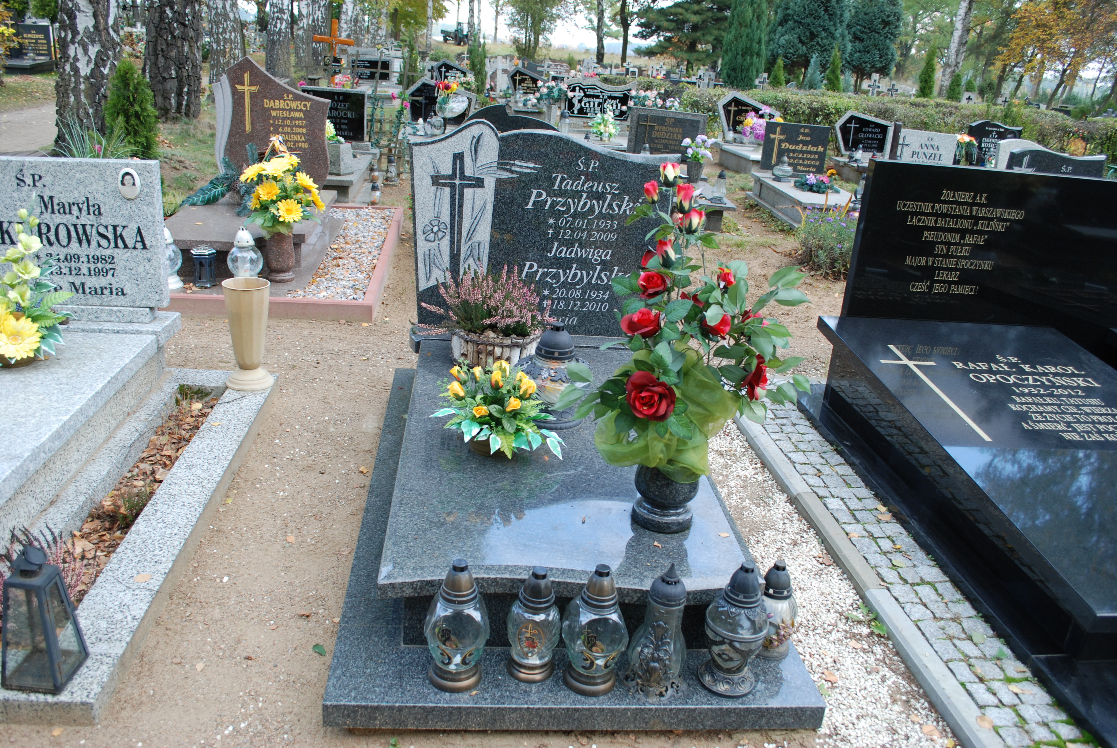 Grób Jadwiga Przybylska