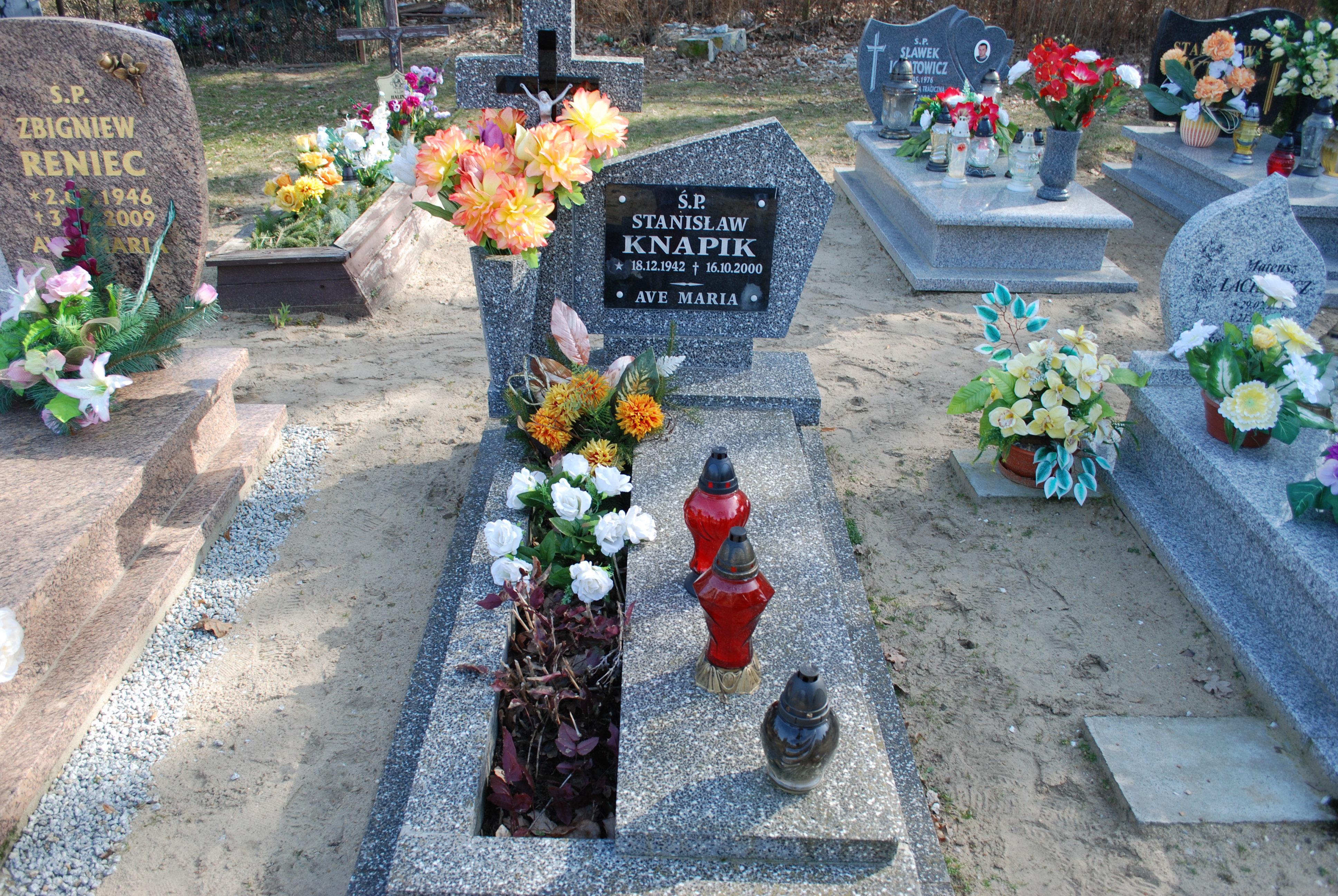 Grób Stanisław Knapik