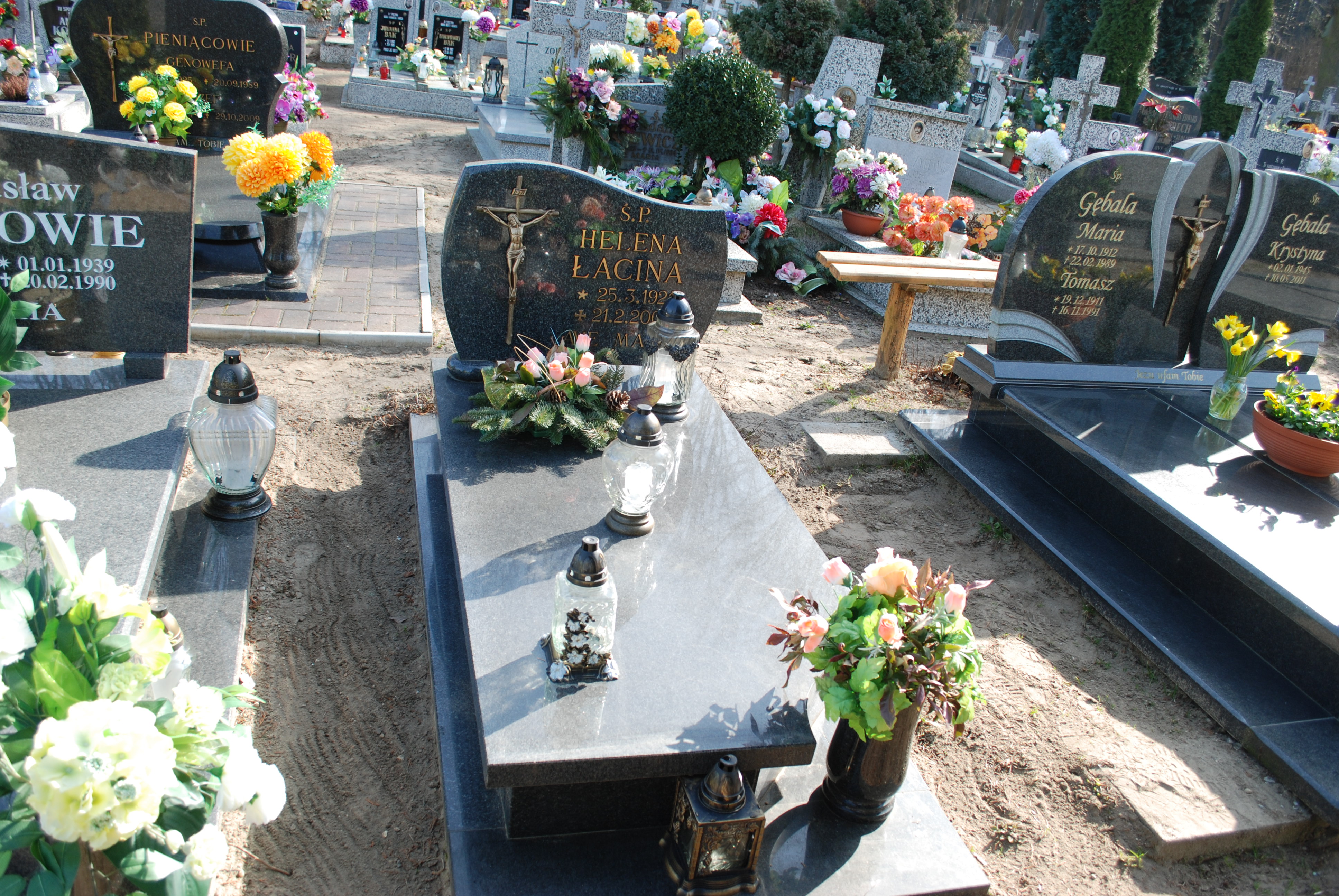 Grób Helena Łacina